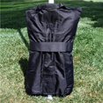 thumbnail image 3 of 4pcs Double Barrel Canopy Weight Bag Heavy-Loading Tent Sand Bag Outdoor Windproof Marquee Leg Sand Base Universal Weighted Feet Bag Fillable Super Stable Gazebo Sandbag with Zipper, 3 of 9