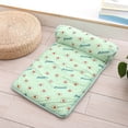 thumbnail image 1 of pitrice Chien Cage Tapis Animaux Auto Refroidissement Matelas Coussin de Lit Extérieur de Couchage Vert, 1 of 6