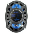 "QPower 6x9"" 700W 3Way Car Audio Speakers Pair with Titanium