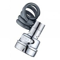 HIBIBUD Kitchen Sink Sprayer Attachment - Retractable Hose Faucet Extender with 3 Modes,55/64"-15/16" Adapters,1.8GPM