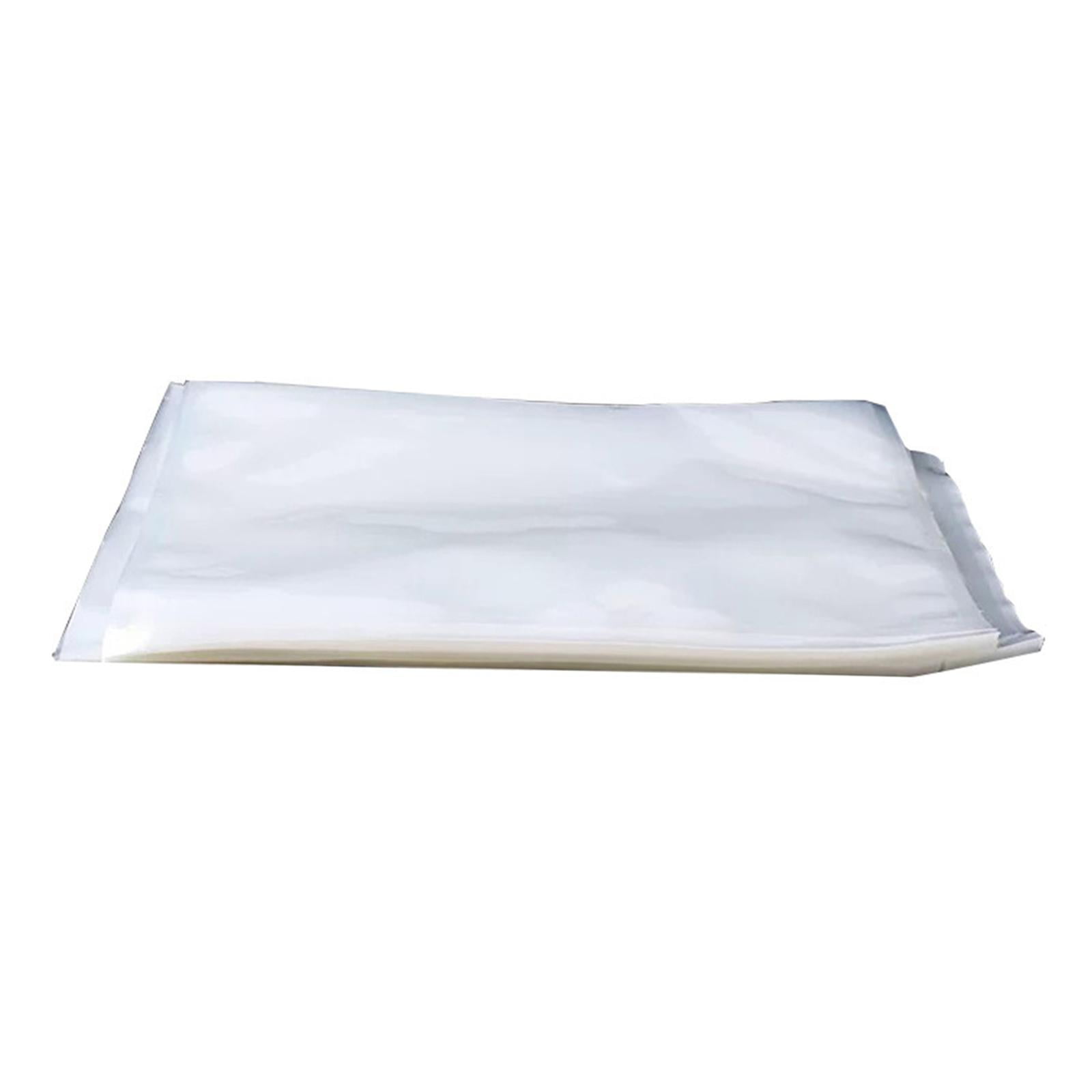 LOVIVER 100 Pcs Sacs de Rangement Alimentaires Réutilisables Transparents en PE Sacs de Congélation Sacs à Biscuits pour Congélation de Viande et Légumes - 200x150mm