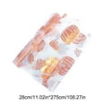 thumbnail image 3 of Konghyp Halloween Table Runner, Thanksgiving Pumpkin Table Decoration, Orange Leaves, Polyester, Easy to Clean, Versatile Tablecloth, Home Decor, Holiday Accent, 3 of 7