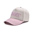 thumbnail image 3 of Women's MOMMIN' TOO BUSY TO CARE Letter Embroidered Baseball Cap Structured Sun Protection Trucker Hat for Adults Adjustable Retro Contrast Color Peaked Cap for Everyday Casual Apparel Gear Set, 3 of 9