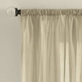 thumbnail image 5 of Better Homes & Gardens Crushed Voile Sheer Curtain Panel, 1 Panel, Stone, 51"W x 84" L, 5 of 5