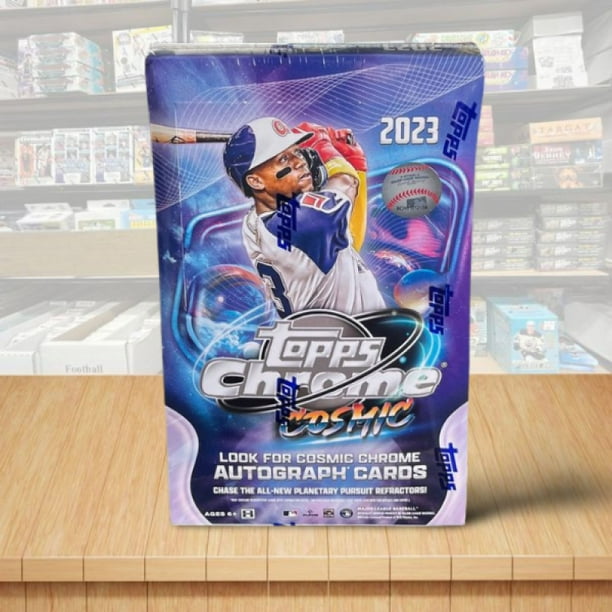 2023 Topps Chrome Cosmic Sealed Baseball Hobby Box - Nucleus