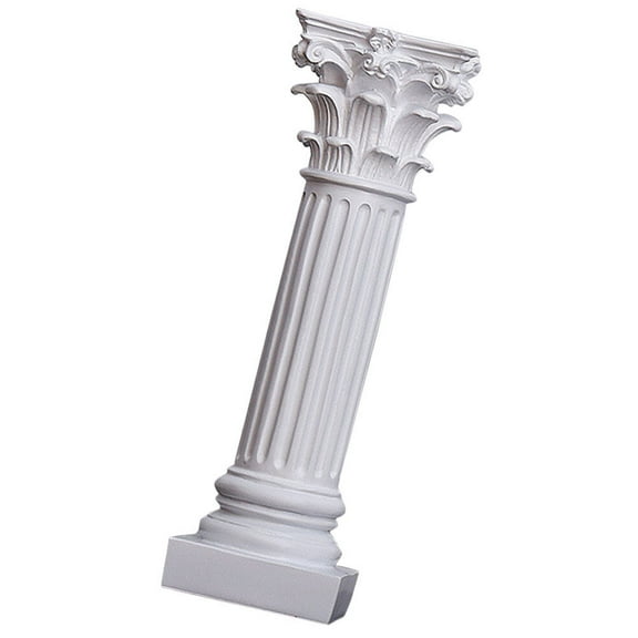 MOKKHNB Micro Landscape Decors Roman Column Candlestick 1Set