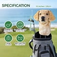 thumbnail image 3 of Golden Labrador golf club head cover,golf gifts for dog owners,dog golf club covers for drivers (460cc, 450cc, 350cc), 3 of 9