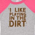 thumbnail image 4 of Inktastic I Like Playing in the Dirt Boys or Girls Baby Bodysuit, 4 of 5