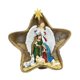 thumbnail image 3 of Conjunto de de pesebre de tradicional, adorno navideño de nacimiento de Jesús, figuras artesanales de cuna para vacaciones, accesorios Soledad estatuilla de jesus, 3 of 10