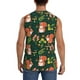 thumbnail image 4 of Fotbe Forest Squirrel Men's Camiseta sin Mangas Estampada para Hombres, Playera Casual para Gimnasio, Entrenamiento, Playa-Large, 4 of 7