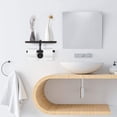 thumbnail image 3 of Porte-papier Toilette Industriel, Distributeur de Rouleau de Papier Toilette Mural avec Étagère de Rangement, 3 of 5