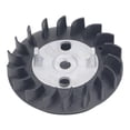 thumbnail image 2 of Aluminum and ABS Gasoline Generator Flywheel High Pressure Pack Electric Flywheel for ET950 ET650 Generator, 2 of 4