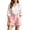 #05 Pink 【Mix, Match & Rotate: Stock Up on Daily Colors】, variant on Women's Cotton Shorts with Detachable Straps, Casual Summer Shorts for Women, Adjustable Strap Shorts, Lounge Beach Athletic Shorts | UKHCCC,Black XL