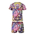 thumbnail image 6 of Kirby Boys Two Piece Rash Guard Swimsuits Kids Short Sleeve Swimwear Sets Bathing Suit, 6 of 7
