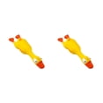 thumbnail image 3 of relayinert Interactive Dog Chew Toy Develop Intellectual Skills And Emotional Bonding Red bill duck 2Set, 3 of 6