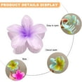 thumbnail image 4 of ZYNERY 8 Pieces Flower Claw clip, cute acrylic Hair clips for women hair, colorful flower hair accessories for ladies, cute flower-shaped for women girls hair styling accessories, 4 of 8