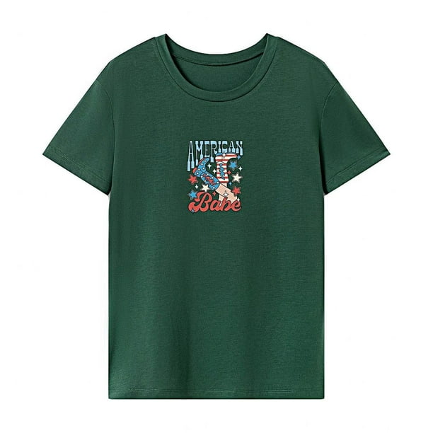 Camiseta para mujer de verano elegante ropa deportiva cómoda