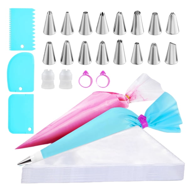 Bolsas Y Consejos Tuberías Establece Suministros Pastel para (124pcs)