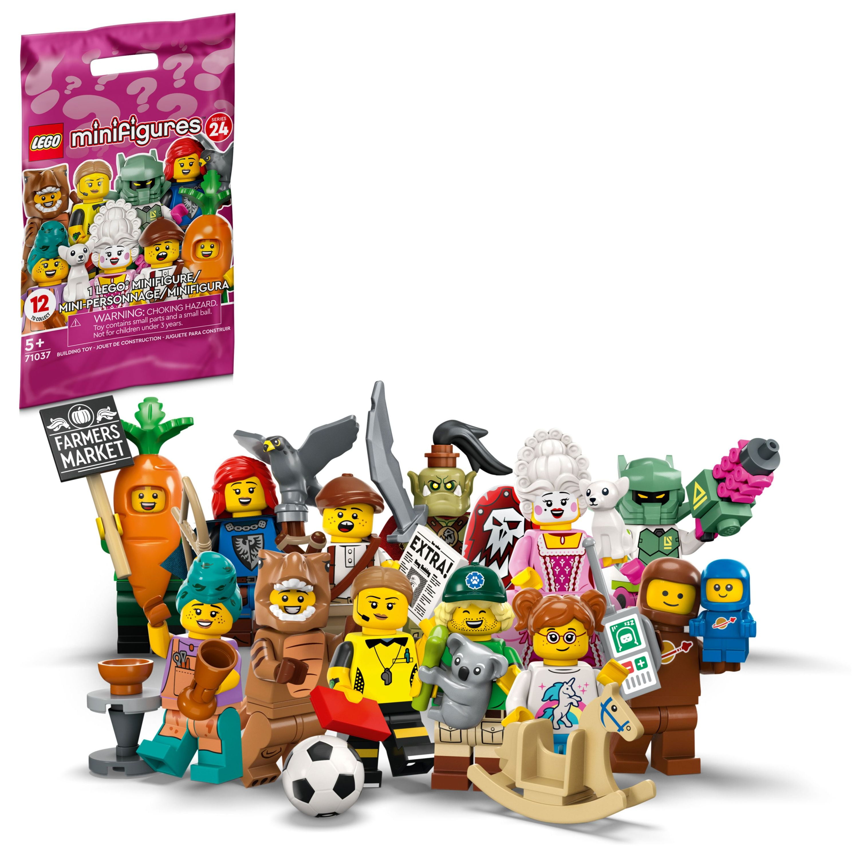 dyr oversætter maskinskriver LEGO Minifigures Series 24 Limited Edition Mystery Bag 71037 - Walmart.com