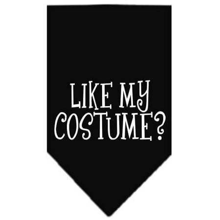 Like my costume? Screen Print Bandana Black Large