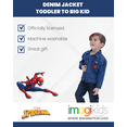 thumbnail image 3 of Marvel Spider-Man Denim Jacket Toddler to Big Kid, 3 of 5