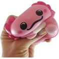 thumbnail image 3 of Axolotl Family - Set of 3 Different Sizes Slow Rise Squishy Toys - Memory Foam Party Favors, Fidgets, Prizes, OT (RANDOM COLOR), 3 of 8