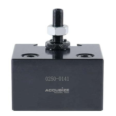 

Accusize Industrial Tools Style Axa 3/4 Heavy Duty Boring Bar Quick Change Tool Post Holder Style 41 0250-0141