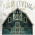 thumbnail image 2 of Sommers, Mindy 26x26 Black Ornate Wood Framed with Double Matting Museum Art Print Titled - Farm Living, 2 of 4