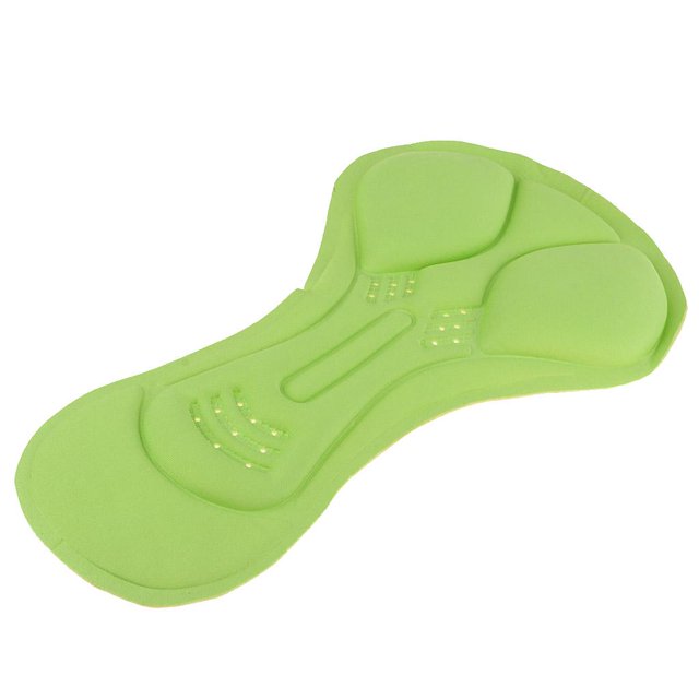 Cojín Acolchado Absorbente de Humedad para Entrenamiento de y Deporte shamjiam Pantalones cortos de ropa interior de bicicleta