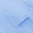 thumbnail image 5 of Men's Oxford Long Sleeve Button Down Shirt 60% Cotton Work Casual Shirt with Pocket Spring Fall Menswear Clothing, 5 of 10