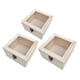 thumbnail image 1 of Caja de Exhibición de Cristal con Cerradura de de 3 Piezas Flor / Artesanía / Caja de Embalaje de Regalos, 1 of 9