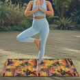 thumbnail image 5 of XYZCANDO Car Seat Cover Towel Tropical Sunset Palm Towel Seats Cover for Gym Workout Hiking, Comfortable Sweatproof Seat Towels Mat for Trucks Cars, 5 of 11