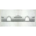 thumbnail image 3 of Baltard, Victor 14x9 Black Modern Framed Museum Art Print Titled - Les Halles, Paris, South Facade, 3 of 5