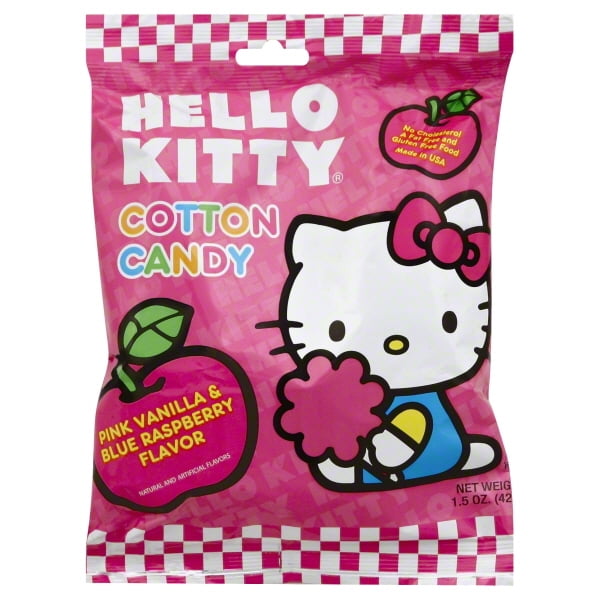 Hello Kitty Cotton Candy 1.5 oz 24 Count