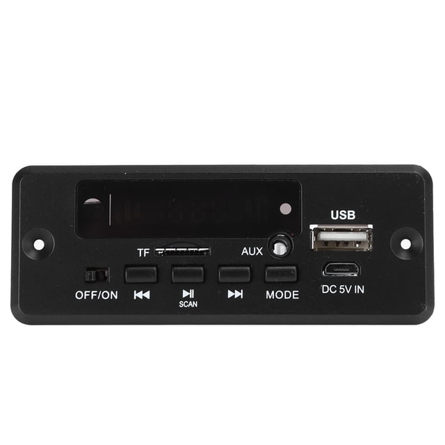 Módulo receptor de audio estéreo, placa decodificadora Bluetooth MP3, módulo de reproductor, placa decodificadora Bluetooth, acabado de lujo