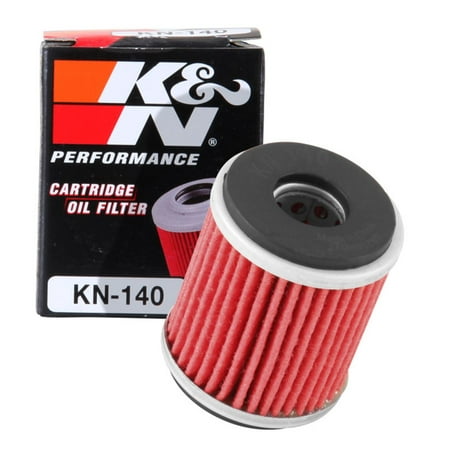K&N Motorcycle Oil Filter: High Performance, Premium, Designed to be used with Synthetic or Conventional Oils: Fits Select Yamaha Motorcycles,