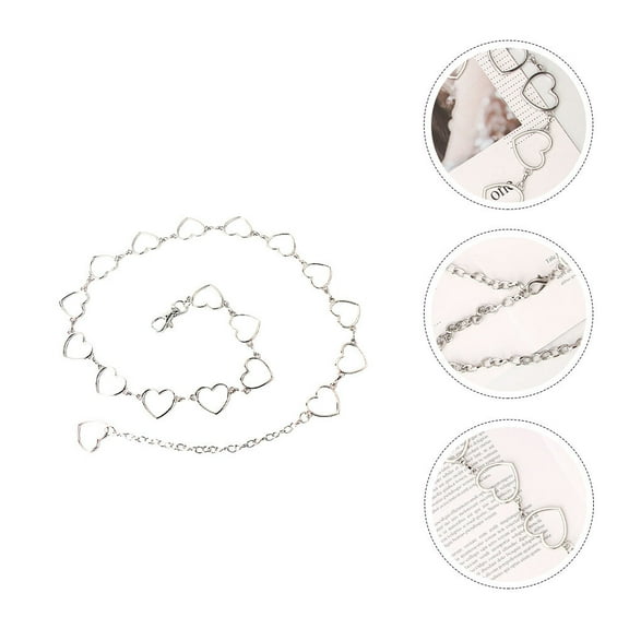 Milisten 1Set Punk Style Trouser Chain Shape for Outfit Enhancement and Everyday Wear