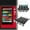 Black BKS, variant on Iumwxz 4pc Supermarket Freezer Beverage Pusher Refrigerator Beverage Shelf Beverage Automatic Pusher home tool Black Plastic Festival Gift