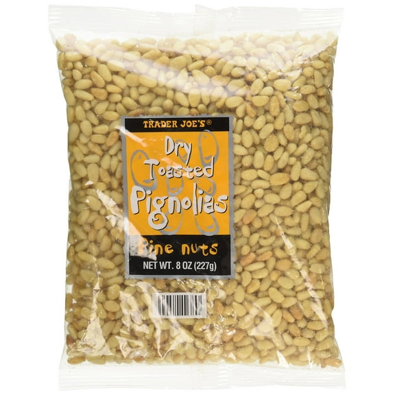 Trader Joes Dry Toasted Pignolias - Pine Nuts 8 oz bag