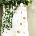 thumbnail image 3 of 3meters Round Cardboards String Paper Garland Ornaments Hanging Party Wedding Xmas Decorations, 3 of 6