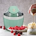 thumbnail image 5 of Eternal Easy Operation Simple 1 qt Ice Cream Maker Machine, Mint, 5 of 5