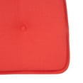 thumbnail image 4 of Gripper Non-Slip 15" x 16" Omega Tufted Chair Cushions, Set of 2, Coral, 4 of 5