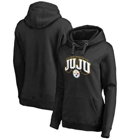 - JuJu Smith-Schuster Pittsburgh Steelers NFL Pro Line by Fanatics Branded Women's Hometown Collection Pullover Hoodie - Black