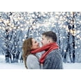 thumbnail image 2 of 7x5FT Winter Backdrop Snow Forest Background Christmas New Year Holiday Party Decorations, 2 of 6