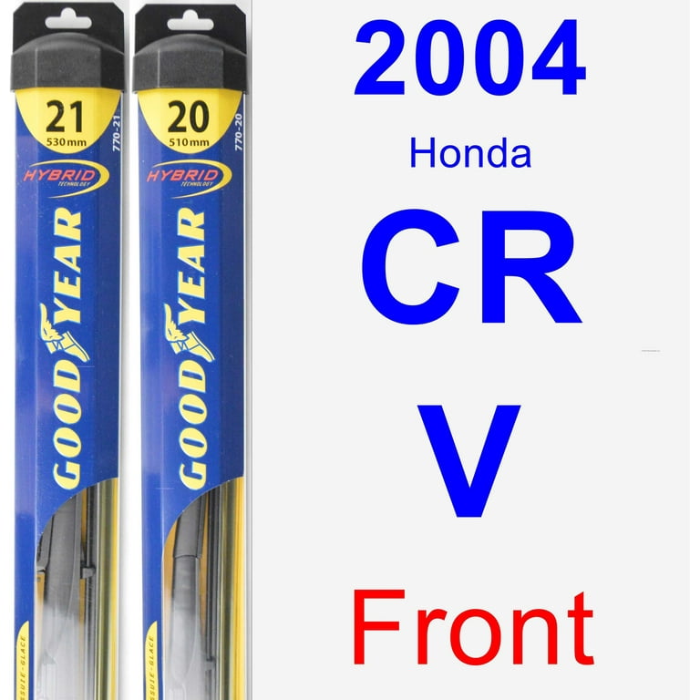 2004 honda crv wiper blades size deals