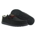 thumbnail image 4 of Hey Dude Men's Wally Shell Black Fleece Casual Shoes 40466-001, 4 of 5