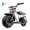 MetOrig, variant on FRP GMB100 Mini Bike Upgraded Frame Roller Frame, No Engine—Tires, Hydraulic Brake, Seat, Fuel System & Wiring, DIY Bolt-On 79/98/196/212/225cc – Black