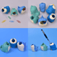 thumbnail image 4 of Portalápices para estudiantes de pequeña capacidad, bonito soporte para bolígrafo con forma de delfín y tiburón para acuario, 4 of 5