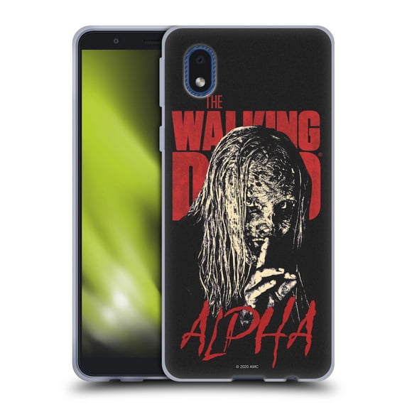 Head Case Designs Officially Licensed AMC The Walking Dead Season 10 Character Portraits Alpha Soft Gel Case Compatible with Samsung Galaxy A01 Core (2020)