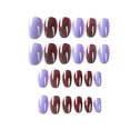 thumbnail image 3 of 120PCS Fake Nail Creative Solid Color False Nail Artificial Nail for Women, 3 of 10